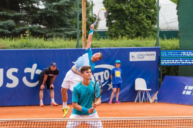 Michał Demberk (POL)/Viktor Kostin (GER) vs Guillermo Duran (ARG)/Sergio Galdos (PER) - Poznań Open 2015 - 16.07.2015 r.