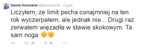Dawid Kownacki twitter