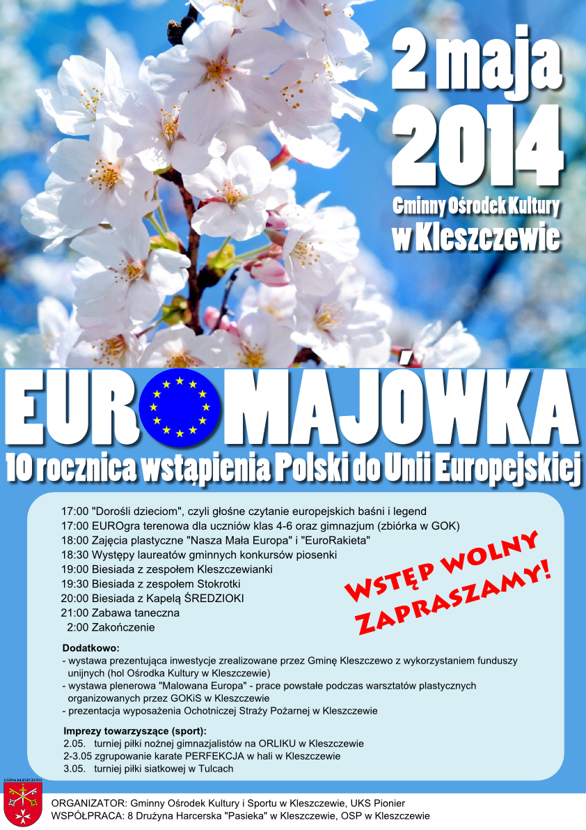 EUROmajówka 2014 plakat