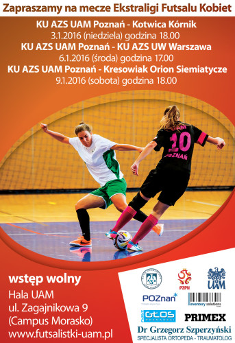 Futsalowy maraton AZS UAM Poznań