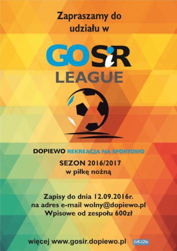 GOSiR League 2016_2017