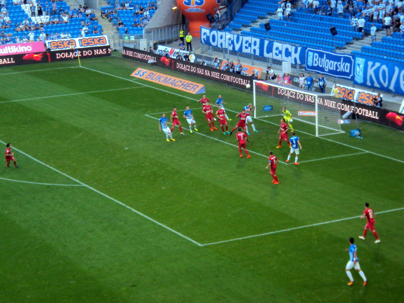 Lech Poznań - Piast Gliwice - mecz 28082016