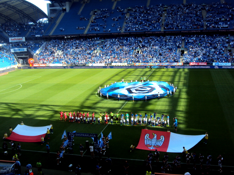 Lech Poznań - Piast Gliwice - poczatek 28082016