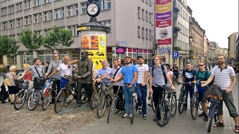 Patrol rowerowy Rady Osiedla Stare Miasto (1)