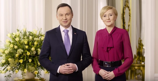 Prezydent RP Andrzej Duda i Małżonka Agata Kornhauser-Duda