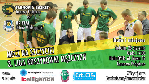 Tarnovia Basket_Stal Ostrów_zaproszenie