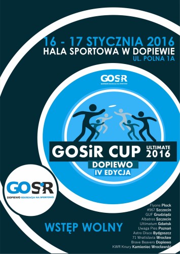 Turniej Ultimate Frisbee GOSiR CUP 2016