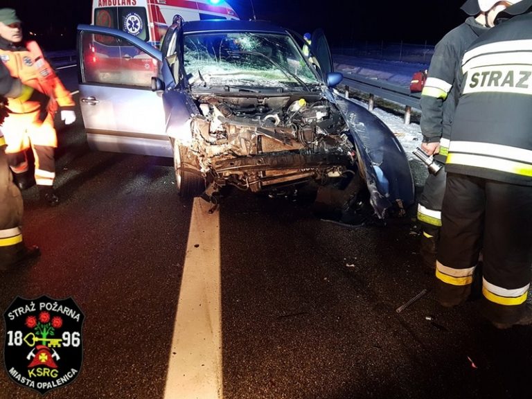 Pięć osób rannych w wypadku na A2 Nasz Głos Poznański