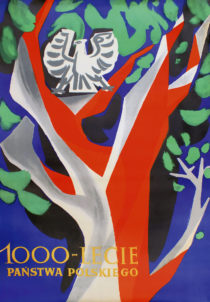 plakat 1000-lecie Państwa Polskiego