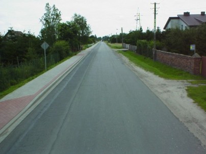 ul. Kierska w Kiekrzu