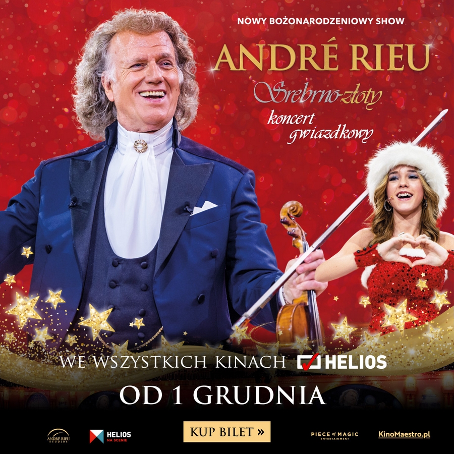 Bożonarodzeniowe show André Rieu w Helios na Scenie