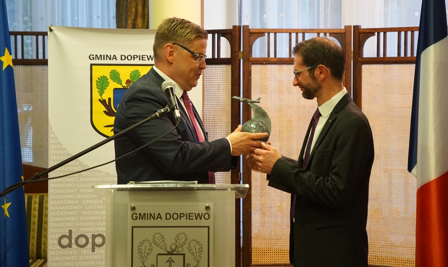 statuetkę „Dopiewskiego Filara” w kategorii ambasador wręczono Andrzejowi Firgankowi