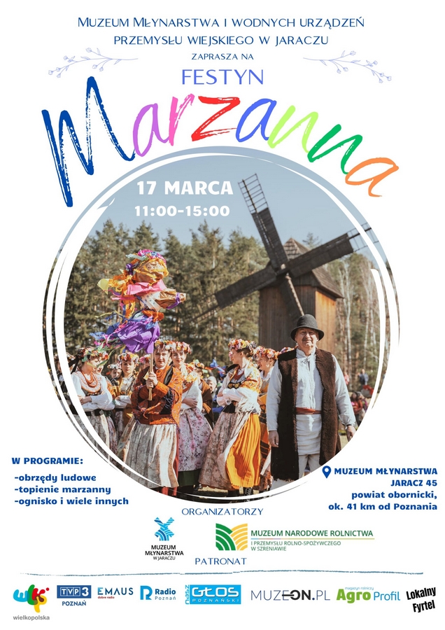 Festyn „Marzanna” w Muzeum Młynarstwa w Jaraczu