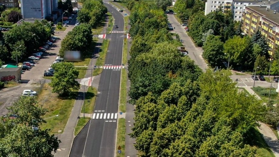 Kierowcy mogą poruszać się po wyremontowanej ulicy Inflanckiej