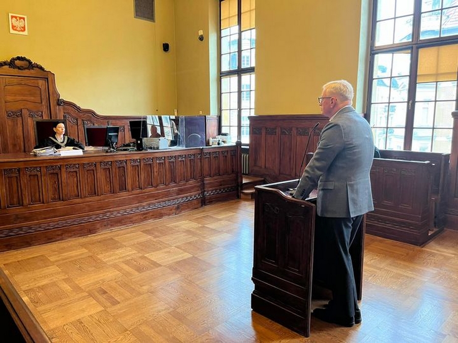 Prezydent Jaśkowiak w sądzie