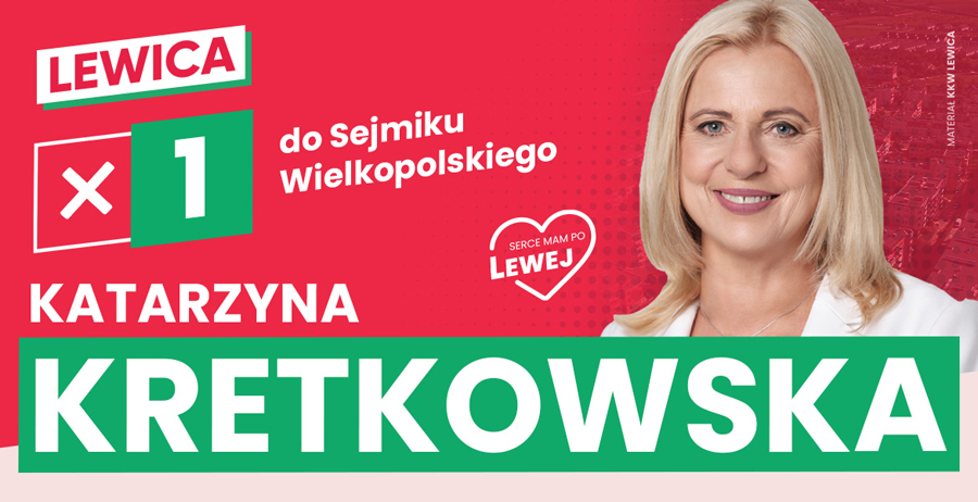 Katarzyna Kretkowska, kandydatka do sejmiku wielkopolskiego