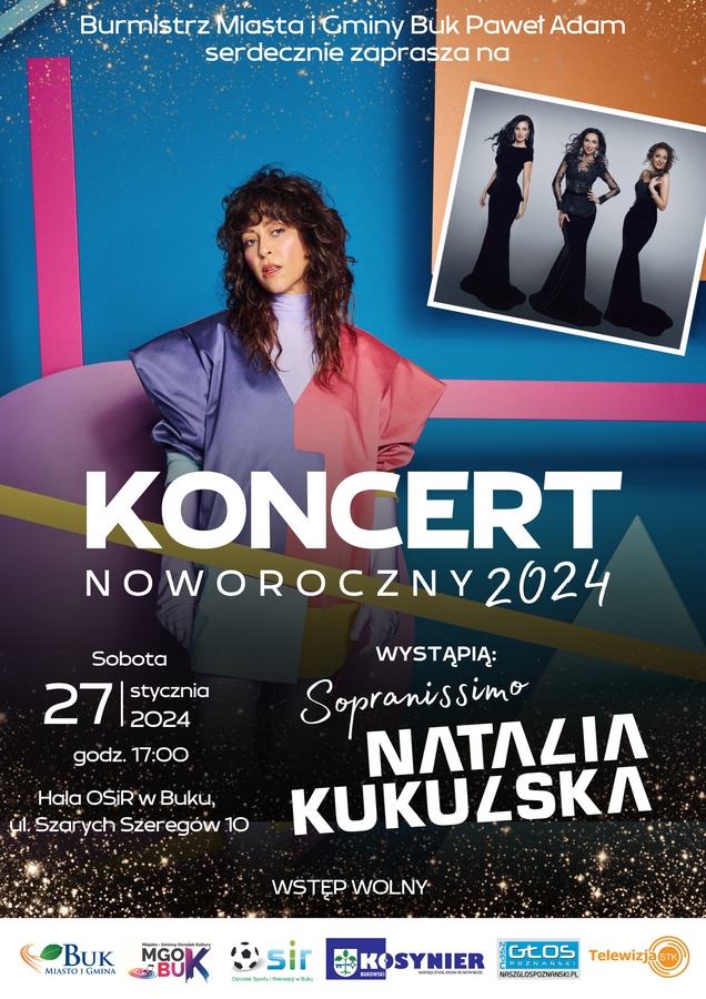 Natalia Kukulska zaśpiewa na Koncercie Noworocznym w Buku