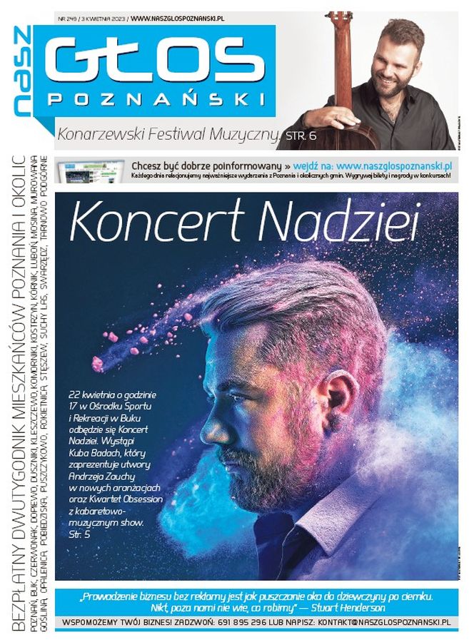 Nasz Głos Poznański nr 249 z 3 kwietnia 2023 r.