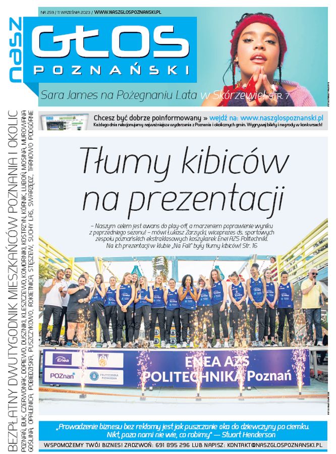 Nasz Głos Poznański nr 259 z 11 września 2023 r.