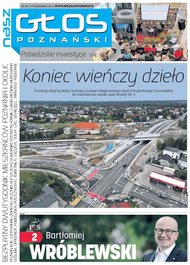 Nasz Głos Poznański nr 261 z 9 października 2023 roku