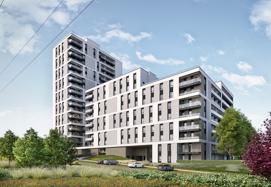 Inwestycja Panoramiqa realizowana przez BPI Real Estate Poland w Poznaniu.
