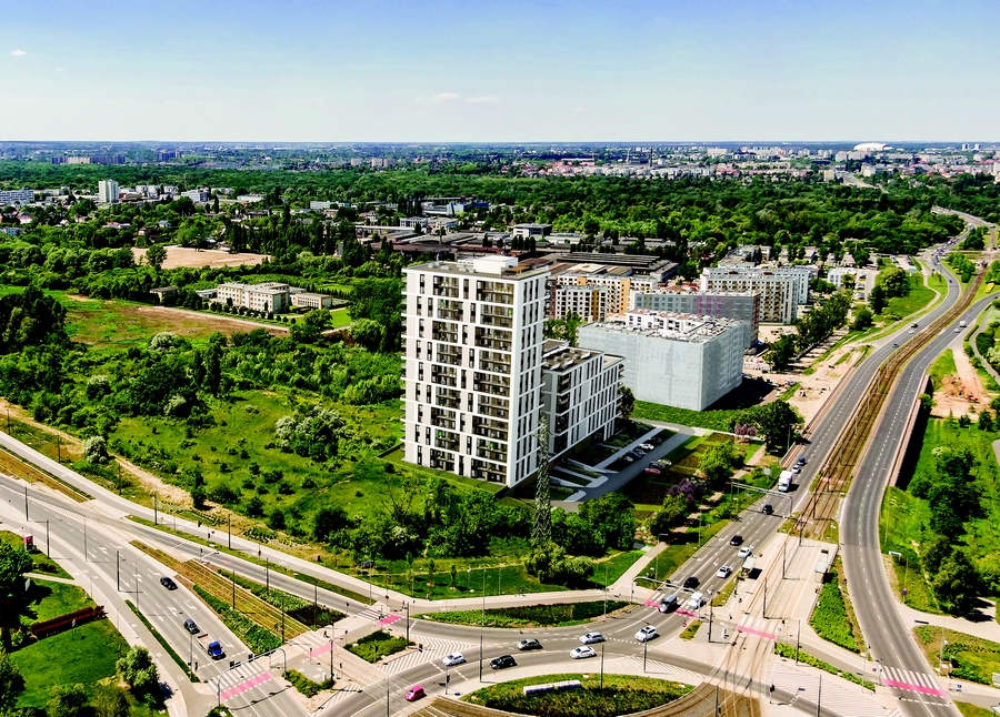 Inwestycja Panoramiqa realizowana przez BPI Real Estate Poland w Poznaniu