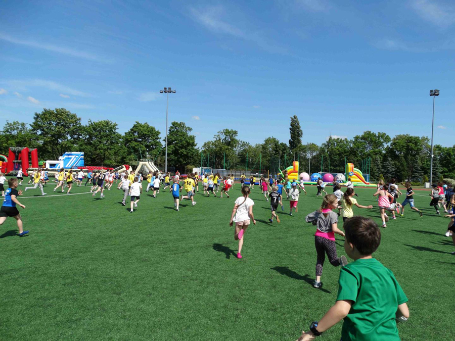 sportowy dzień dziecka na Śródce