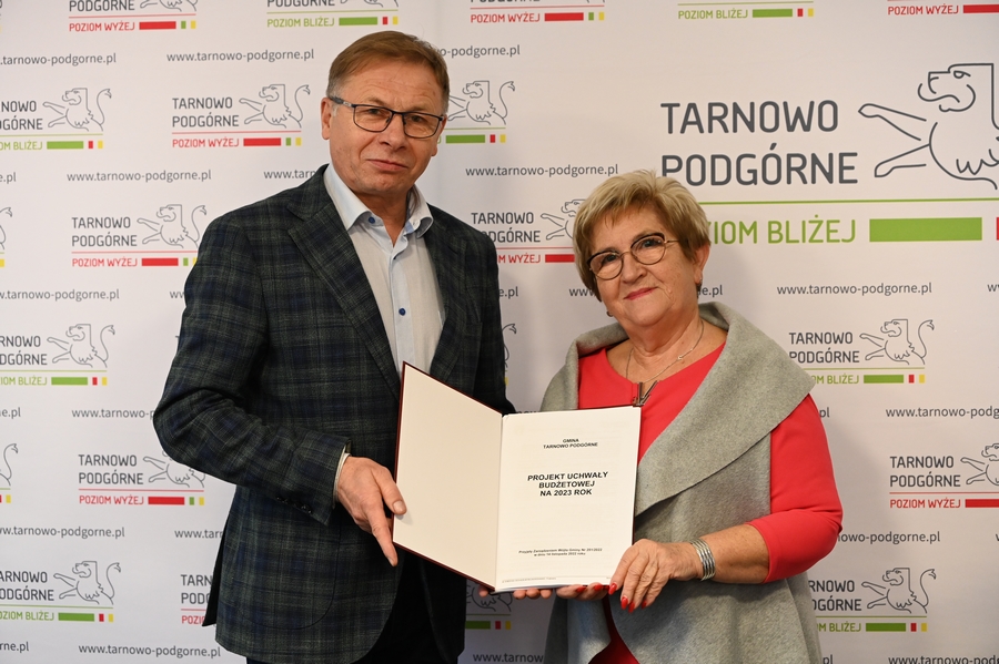 Gmina Tarnowo Podgorne - budzet 2023 przekazany