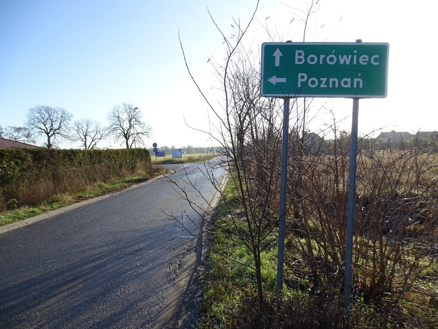 droga Borówiec – Koninko – lotnisko Poznań-Krzesiny