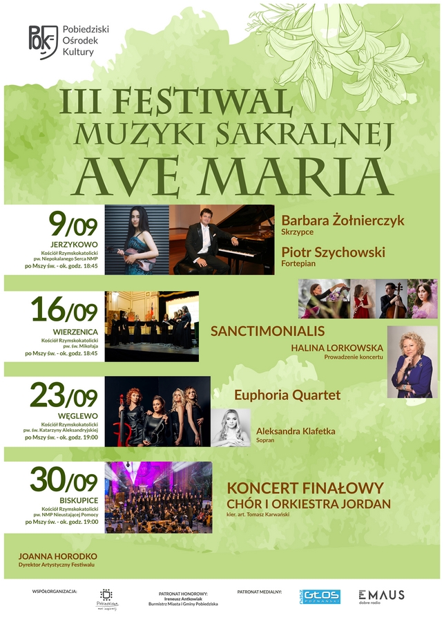 III Festiwal Muzyki Sakralnej „Ave Maria”