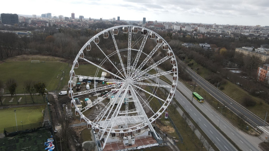 diabelski młyn Poznań Wheel