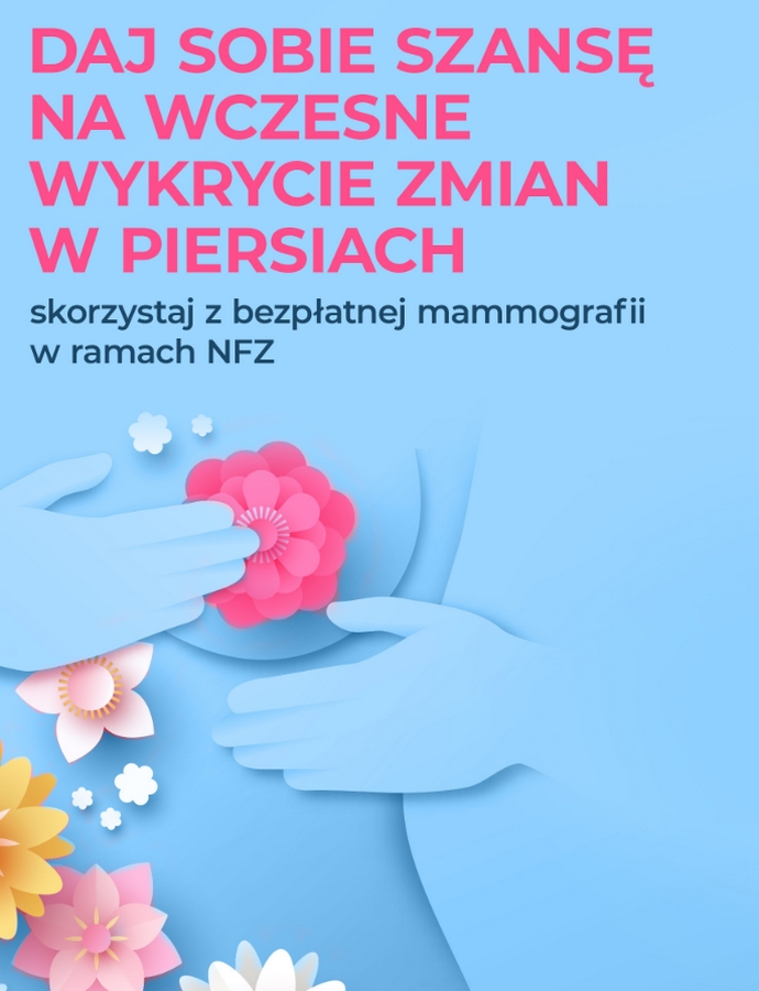 Daj sobie szansę na wczesne wykrycie zmian w piersiach