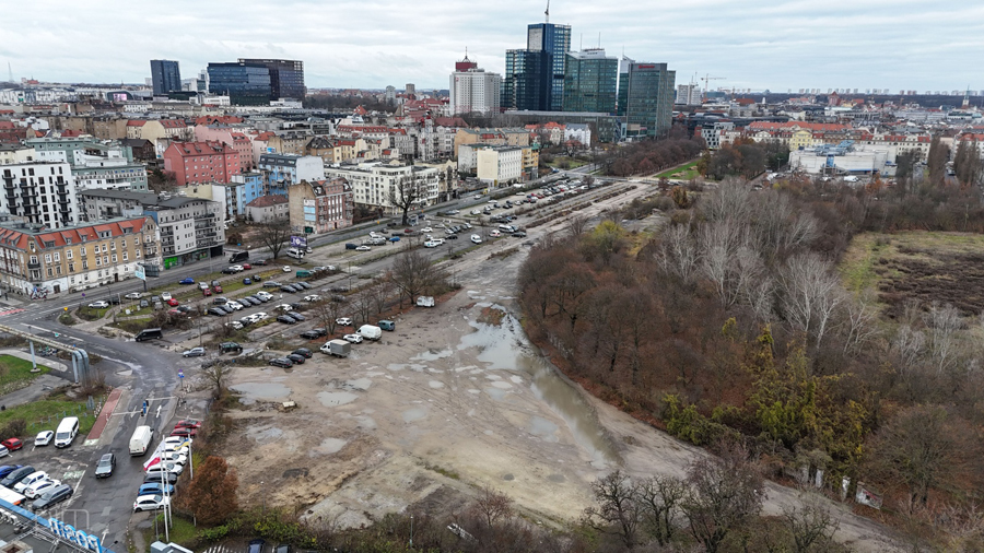 Zieleń zamiast betonu przy stadionie Szyca